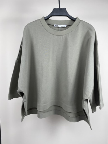 تیشرت پشت نگین ZARA