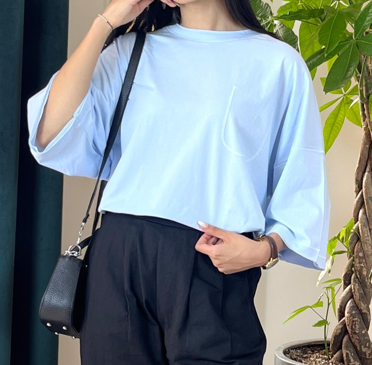 تیشرت اورسایز زنانه زارا با طراحی مینیمال | رنگبندی متنوع و استایل روزمره