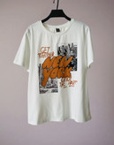 تیشرت زنانه طرح چاپی | مدل یقه گرد| برند شین