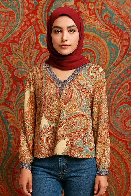 بلوز زنانه شین