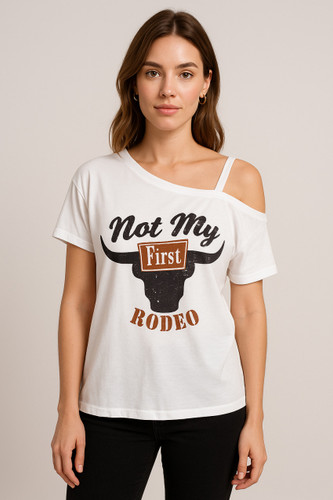 تیشرت گرافیکی 'Not My First Rodeo' – استایلی متفاوت با برند شین