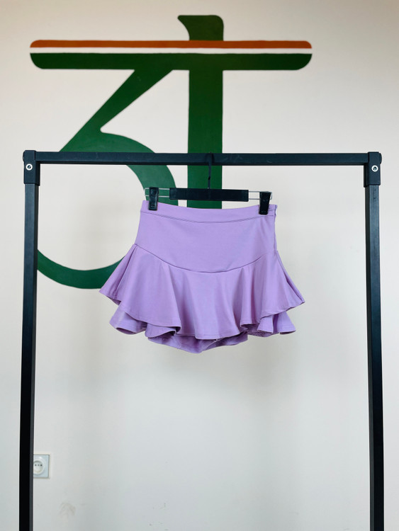 شلوارک طرح دامن زنانه زیپدار | دامنشلواری فانتزی تابستانی راحت و شیک