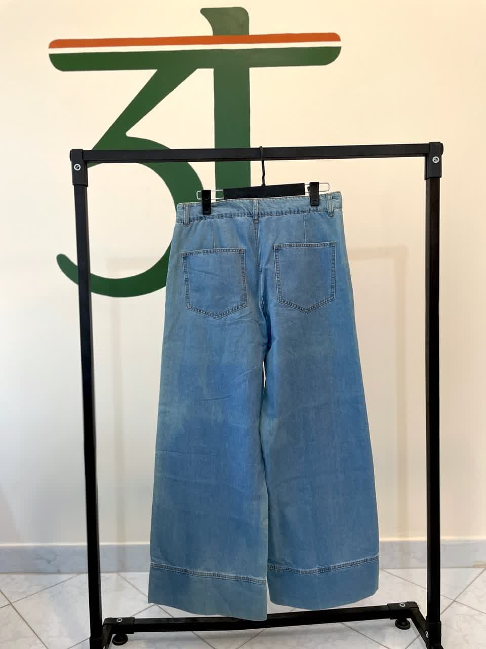 شلوار جین گشاد دو دکمه برند Shein