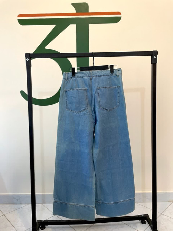 شلوار جین گشاد دو دکمه برند Shein