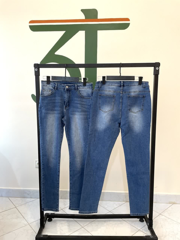 خرید شلوار جین زنانه اسکینی جذب آبی روشن برند شین Shein Skinny Jeans - تصویر 2