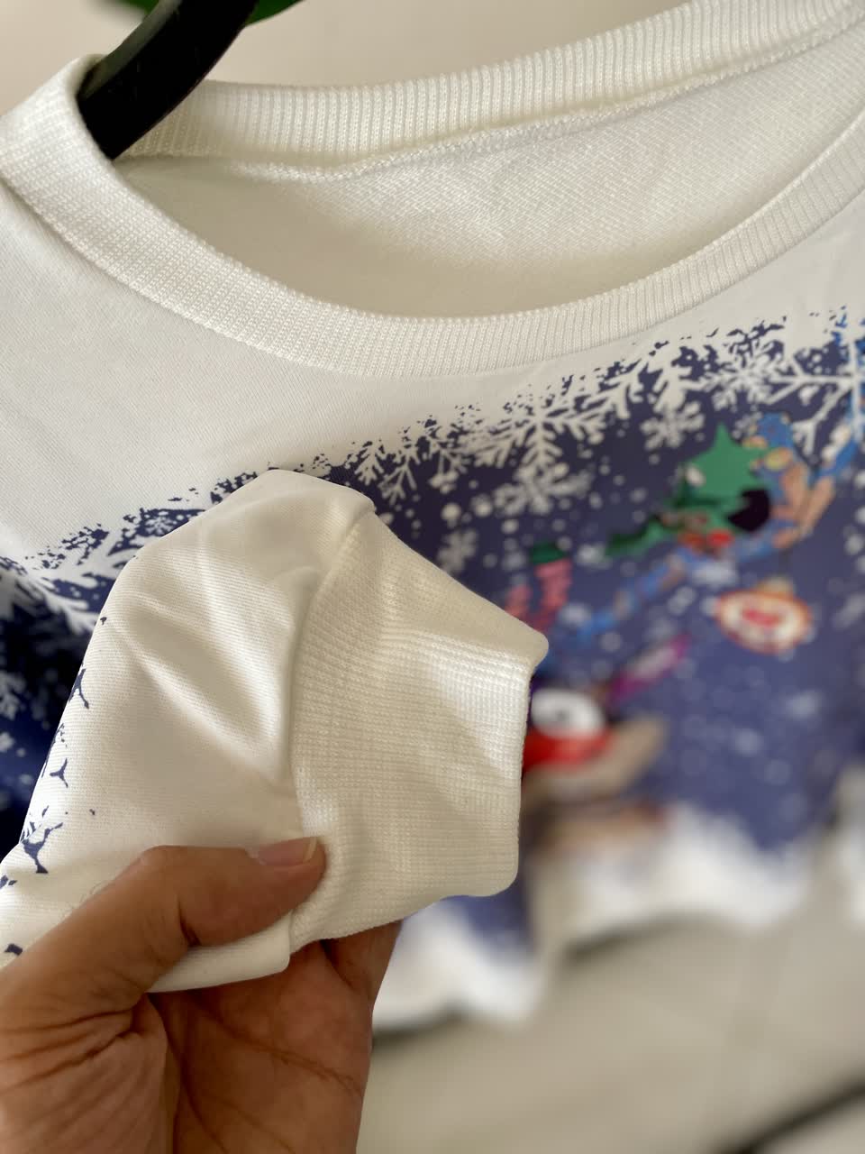 دورس زمستانی طرح گوزن کریسمسی زنانه