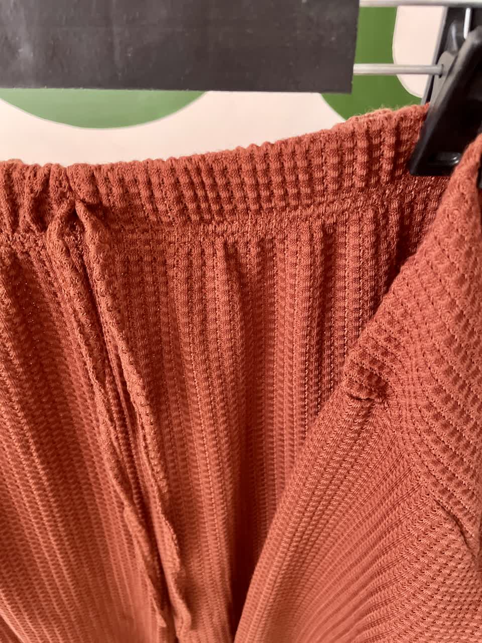 ست بافت زنانه آجری نازک | پاییزه و بهاره برند شین