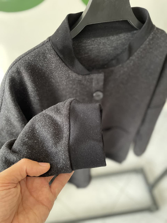 بامبر جکت مشکی زنانه مناسب پاییز و زمستان