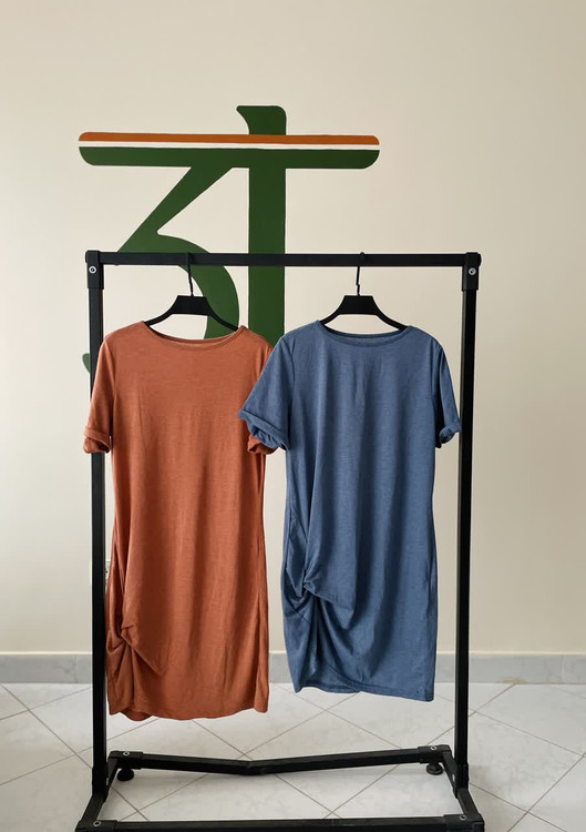 پیراهن زنانه ساده گرهای | انتخابی راحت برای استایل روزمره